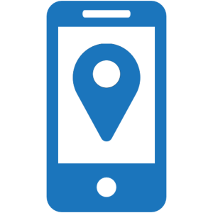 Phone with Location Icon